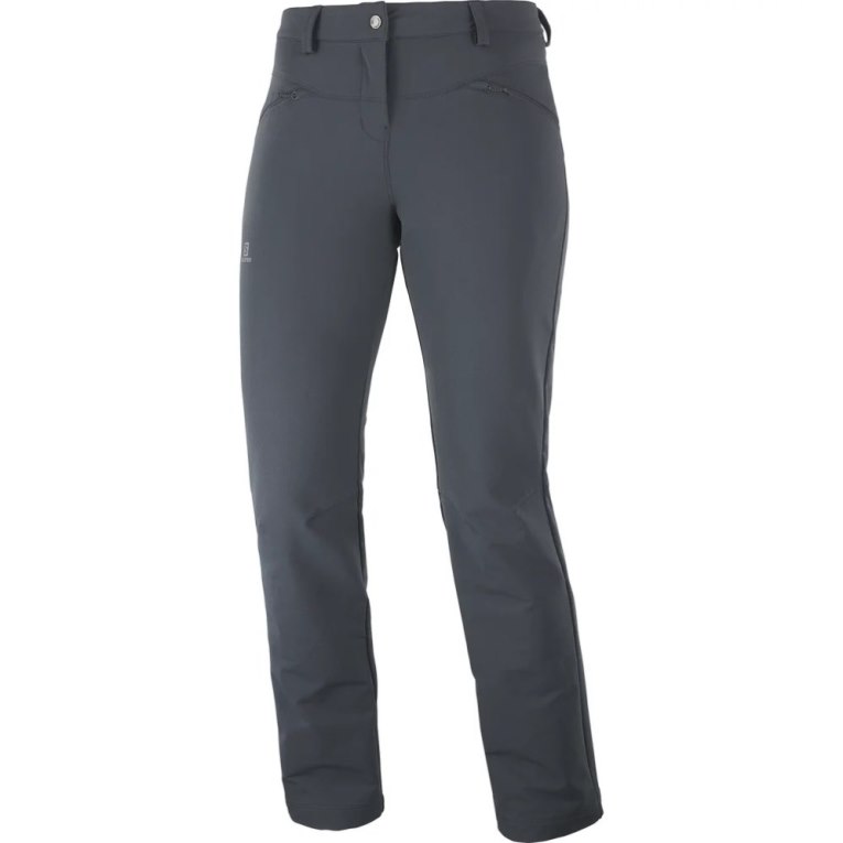 Pantalones Deportivos Salomon Wayfarer Straight Warm Mujer Negros | MX WXCV986